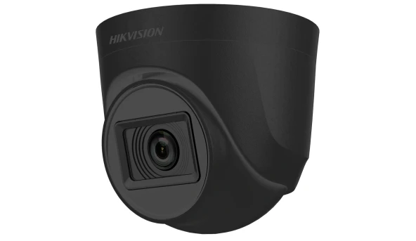 Turbo HD видеокамера Hikvision DS-2CE76D0T-ITPFS/Black 2МП (2.8 мм) с микрофоном