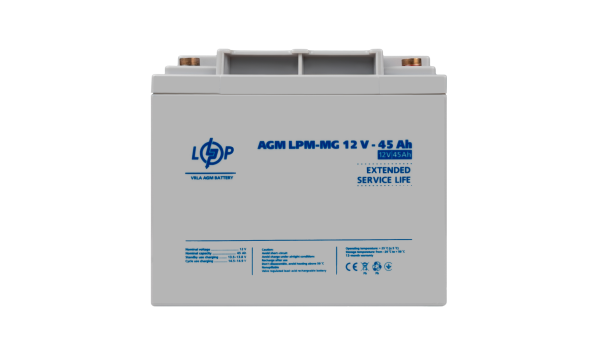 Акумулятор мультигелевий LPM-MG 12V - 45 Ah - 648821