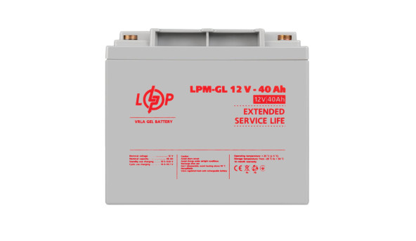 Распродажа Аккумулятор гелевый LPM-GL 12V - 40 Ah