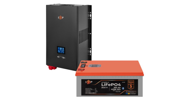 Комплект резервного питания LogicPower 3600W + литиевая (LiFePO4) батарея 5888Wh - 648842