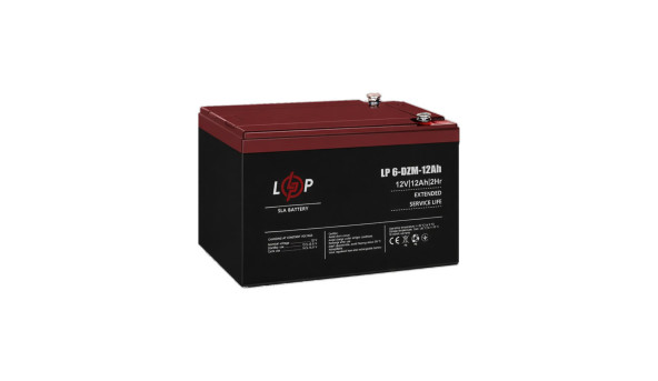 Розпродаж Акумулятор LP LiFePO4 12V - 70 Ah (BMS 80A/40А) пластик - 648843