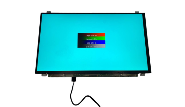 Матриця LP156WF6-SPP1 15.6" 1920*1080 (Full HD 1080p/HDTV, 16:9) eDP 30 pin LED IPS 60Hz   роз'єм праворуч внизу Б/В