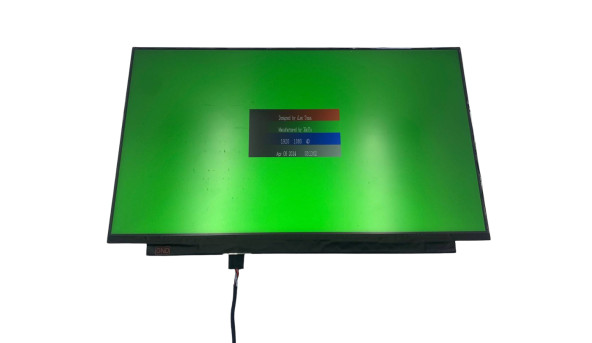 Матрица AUO B156HAN02.1 15.6" (1920x1080) Slim LED IPS 30pin eDP разъем справа внизу Б/У - 649212