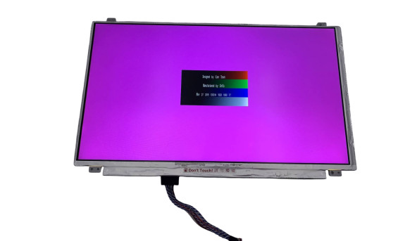 Матрица AUO B156HTN02.1 15.6" 1920*1080 (Full HD 1080p/HDTV, 16:9) LVDS 40 pin LED 60Hz  разъем справа внизу Б/У