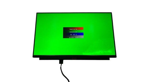 Матрица AUO B133HAN05.1 13.3" 1920*1080 (Full HD 1080p/HDTV, 16:9) 	eDP 30 pin LED IPS 60Hz разъем cправа внизу Б/У