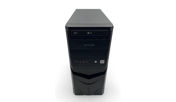 Ігровий системний блок DELUX Intel Core i3-3220 8GB RAM 128GB SSD + 320GB HDD + NVIDIA GeForce GTX 1060 - Б/В - 649270