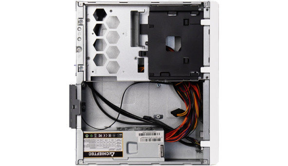 Корпус Chieftec UNI BE-10W-300 mATX , БЖ 300W, SLIM FF WHITE - 649288