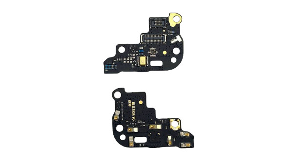 Гибкая плата + микрофон + антенна для  телефона Huawei Mate 20 LYA-L29 Pro Dual Sim 02352EPT Б/У