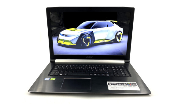 Ігровий ноутбук Acer Aspire A517-51G Core I5-7200U 8 RAM 256 SSD 1000 HDD GeForce MX130 [17.3"] - Б/В - 649542