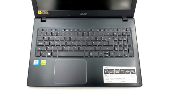 Игровой ноутбук Acer E5-575G Core i5-7200U 8 RAM 256 SSD 500 HDD GeForce 940MX [15.6" FullHD] - Б/У - 649559