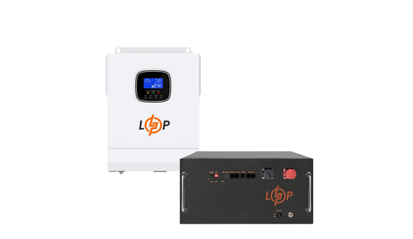 Комплект резервного питания LogicPower ИБП 3500W + литиевая (LiFePO4) батарея 7168 Wh - 649666