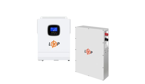 Комплект резервного живлення LogicPower ДБЖ 3500W + літієва (LiFePO4) батарея 5120 Wh - 649668