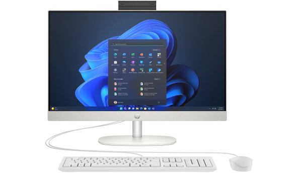 Моноблок 23.8'' HP ProOne 240 G10 i5-1334U/16Gb/SSD512Gb/K&M/WiFi/Cam/DOS/Shell White/3y.w