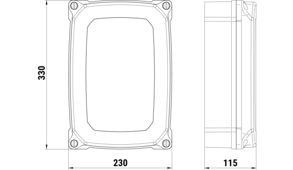 F70/IPU36/BOX Блок управления двумя бесщеточными двигателями серии IPU Roger Technology - 649779