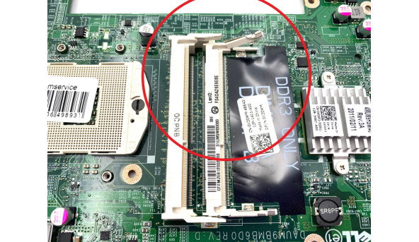 Материнская плата к ноутбуку Dell Inspiron N7010 DAUM9BMB6D0 rev:D 0V20WM Б/У - 649893