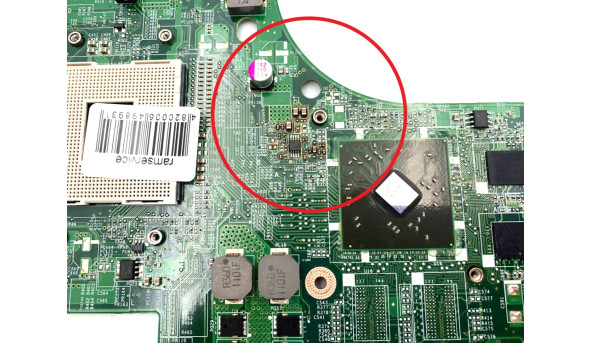 Материнская плата к ноутбуку Dell Inspiron N7010 DAUM9BMB6D0 rev:D 0V20WM Б/У - 649893