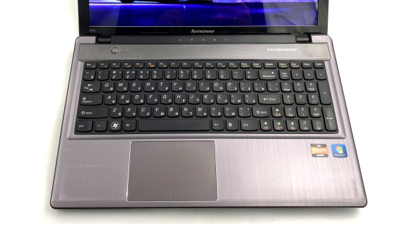 Уценка! Игровой ноутбук Lenovo IdeaPad Z585 AMD A6-4400M 8 RAM 128 SSD 320 HDD AMD Radeon HD 7600M 15.6" - Б/У - 649963