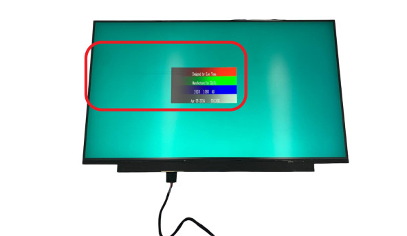 Матриця SHARP LQ156M1JW02 15,6" 1920*1080 (Full HD 1080p/HDTV, 16:9) eDP 30 pin LED IPS 60Hz роз'єм - праворуч внизу Б/В - 650110