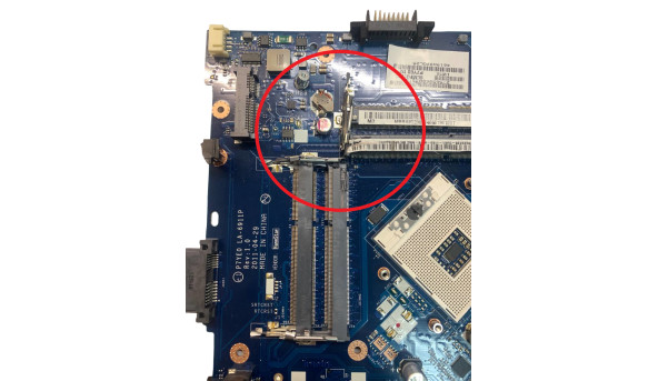 Материнская плата к ноутбуку Acer Aspire 7750G, P7YE0, LA-6911P Б/У - 650179