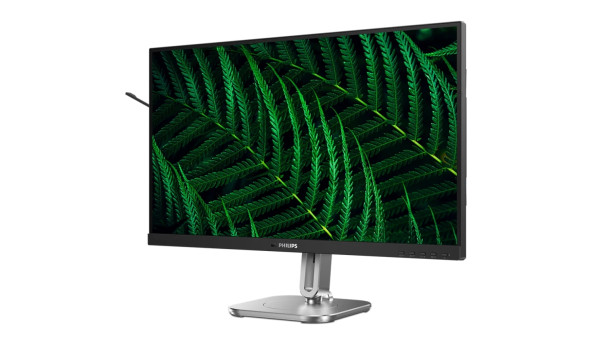 TFT 27" Philips 27B2G5500, IPS,100Hz, VGA, HDMI, DP, USB-hub, HAS, кол., сріблясто-сірий - 650197