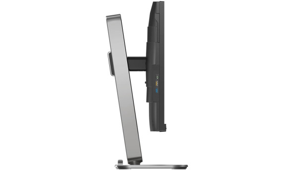 TFT 27" Philips 27B2G5500, IPS,100Hz, VGA, HDMI, DP, USB-hub, HAS, кол., сріблясто-сірий - 650197
