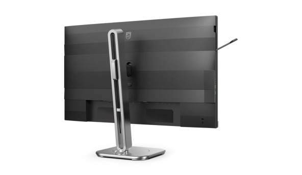 TFT 27" Philips 27B2G5500, IPS,100Hz, VGA, HDMI, DP, USB-hub, HAS, кол., сріблясто-сірий - 650197