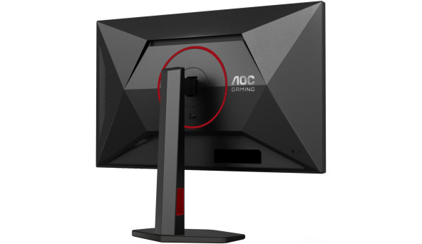 TFT 27" AOC Q27G4SRU, QHD, Fast IPS, 320Hz,1ms, 2xHDMI, DP, USB-хаб, HAS, чорно-червоний - 650295