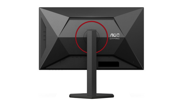 TFT 27" AOC Q27G4SRU, QHD, Fast IPS, 320Hz,1ms, 2xHDMI, DP, USB-хаб, HAS, чорно-червоний - 650295