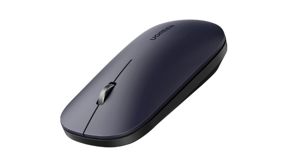 Мишка UGREEN 2.4GHz MU001, бездротова, 4000dpi., 3кн., чорна - 650431