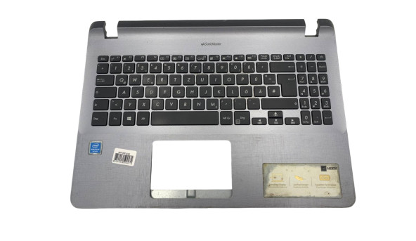 Средняя часть корпуса топкейс  к ноутбуку Asus R507LA R507MA R507U R507UA R507UB 13N1-3XA0A11 Б/У