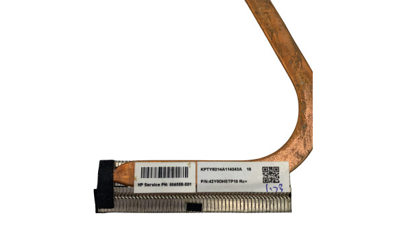 Термотрубка к ноутбуку HP Spectre X360 13-4000 13-4003DX 13-4102dx 13-4005DX 13-4013DX Series UMA (806506-001 42Y0DHSTP10) Б/У - 650586