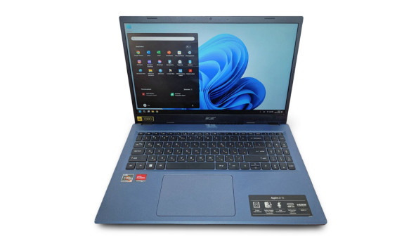 Сенсорный ноутбук Acer Aspire 3 15 AMD Ryzen 5 7520U 8 GB RAM 256 GB SSD [IPS 15.6" FullHD] - Б/У