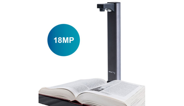 Сканер A3 Canon IRIScan Desk 7 Pro (85MP, 600dpi, 4912x3680, 4K Camera, USB, книжковий, чорний) - 650623