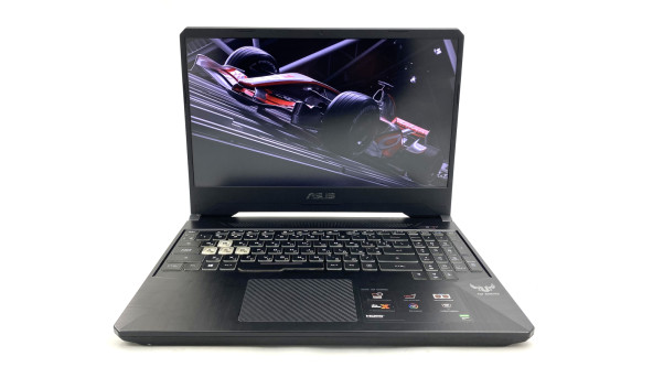 Ігровий ноутбук Asus TUF FX505D Ryzen 7 3750H 8 RAM 250 SSD 500 HDD GeForce GTX 1650 [IPS 15.6 FullHD] - Б/В - 650833