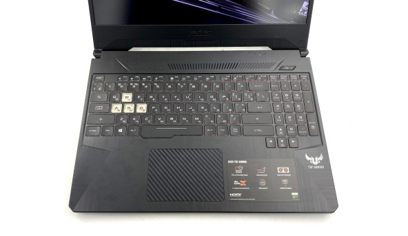 Ігровий ноутбук Asus TUF FX505D Ryzen 7 3750H 8 RAM 250 SSD 500 HDD GeForce GTX 1650 [IPS 15.6 FullHD] - Б/В - 650833