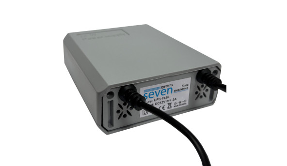 Блок безперебійного живлення 12V/2A SEVEN UPS-7420 - 650835