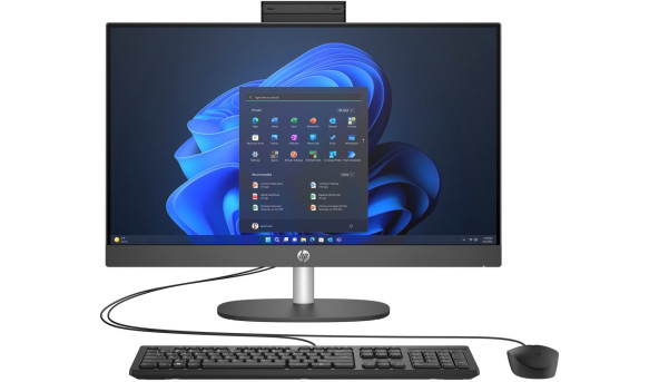 Моноблок 23.8'' HP ProOne 240 G10 i7-1355U/16Gb/SSD512Gb/K&M/Cam/WiFi/DOS/Iron Gray/3y.w