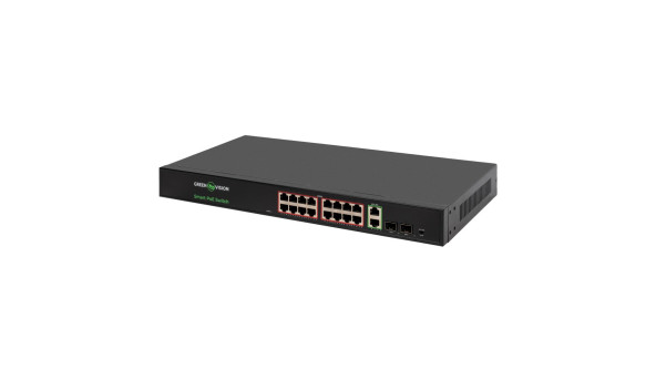 Комутатор мережевий POE GV-022-D-16G+2PG+2SFP - 651021