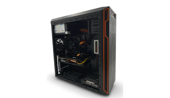 Игровой системный блок Intel Core i5-6500 16GB RAM DDR4 256GB SSD + 500GB HDD + NVIDIA GeForce GTX 670 - Б/У - 651151