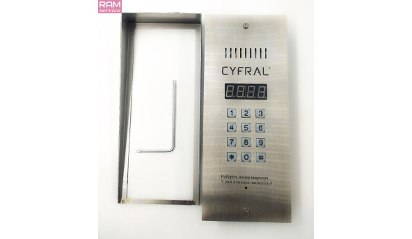 Багатоквартирная панель домофона Cyfral PC 3000 RFID - 651282