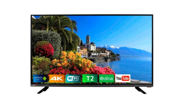 Телевизор Bravis TV 40E6000 40" 3840x2160 Smart TV + T2 HDMI - Б/У