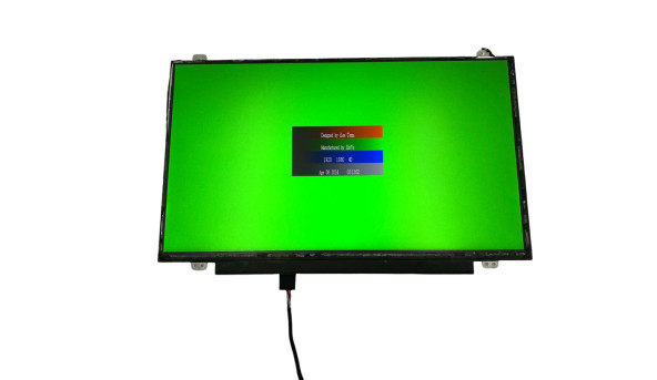 Матрица BOE-HYDIS 14" 1920*1080 (Full HD 1080p/HDTV, 16:9) eDP 30 pin LED IPS 60Hz Matte 0CJ5JM, BOE06E2 NV140FHM-N46 Б/У - 651380