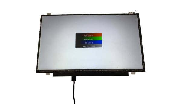 Матрица BOE-HYDIS 14" 1920*1080 (Full HD 1080p/HDTV, 16:9) eDP 30 pin LED IPS 60Hz Matte 0CJ5JM, BOE06E2 NV140FHM-N46 Б/У - 651380