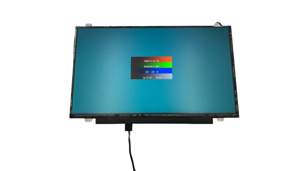 Матриця BOE-HYDIS 14" 1920*1080 (Full HD 1080p/HDTV, 16:9) eDP 30 pin LED IPS 60Hz Matte  0CJ5JM, BOE06E2 NV140FHM-N46 Б/В