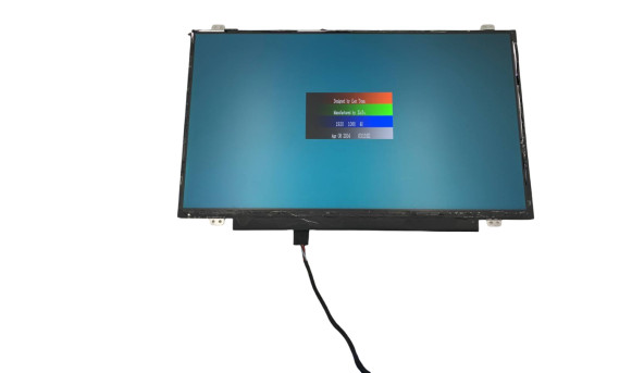 Матриця BOE-HYDIS NV140FHM-N46 14" 1920*1080 (Full HD 1080p/HDTV, 16:9) eDP 30 pin LED IPS 60Hz 0CJ5JM, BOE06E2 Б/В - 651384