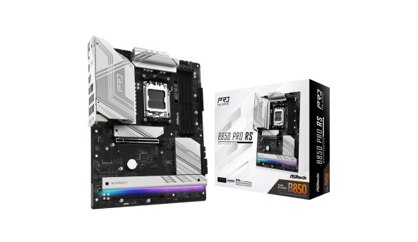 ASRock B850 Pro RS (AM5/B850, 4*DDR5, 2xPCIex16, HDMI/DP, 4xSATA,4xM.2, 2.5GLan, ATX)