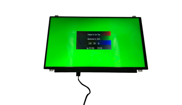 Матриця CHUI MEI 15.6" 1366*768 (WXGA/HD Ready, 16:9) eDP 30 pin LED TN 60Hz вушка зверху і знизу Б/В