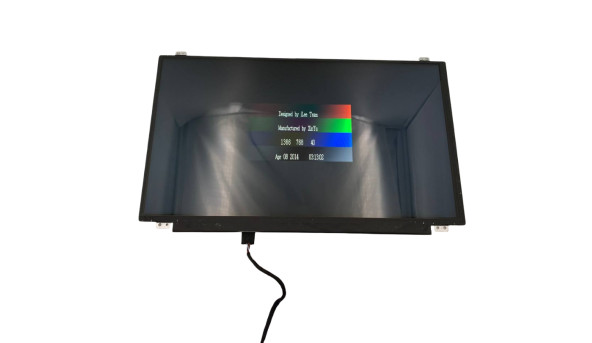 Матриця CHUI MEI 15.6" 1366*768 (WXGA/HD Ready, 16:9) eDP 30 pin LED TN 60Hz вушка зверху і знизу Б/В