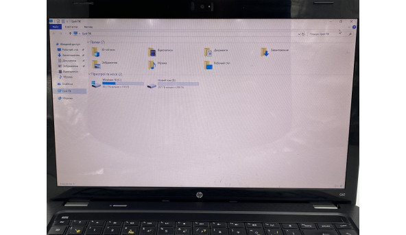 Ноутбук HP G62 Intel Core I5-450M 8 GB RAM 128 GB SSD 320 GB HDD ATI Mobility Radeon HD 5470 [15.6"] - Б/В