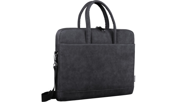 Сумка для ноутбука 15.6'' Defender Trendy з кишенею, шкіра, чорна